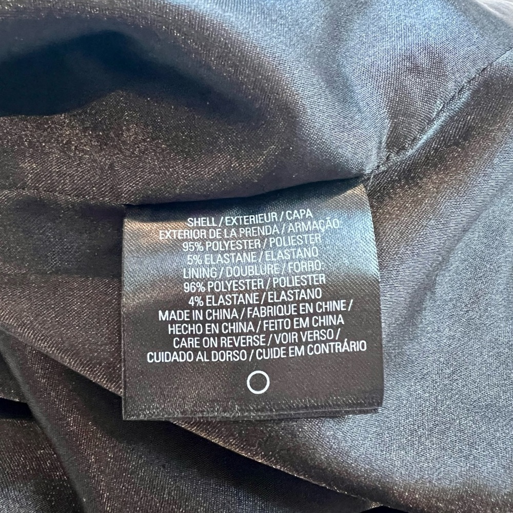 NWT Tahari Sequin Black Tunic Dress 3/4 Sleeve Size Small - Picture 11 of 12